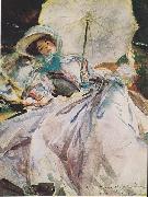 John Singer Sargent Lady with a Parasol oil painting
